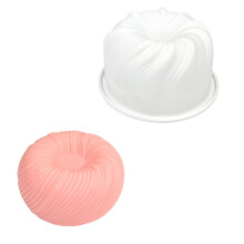 Yarn Ball Shaped Chocolate Baking Mould Food Grade-White