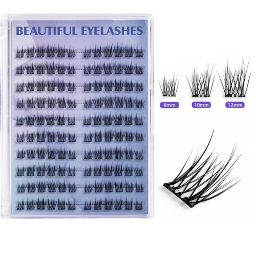Selbstklebende falsche Wimpern – 120er-Pack