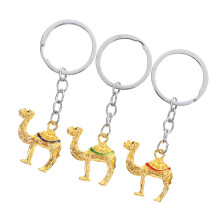 Set van 3 elegante sleutelhangers in kameelvorm met veilige-Goud