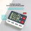 2X Digital Kitchen Dual Group Cycling Timer Three Timing Options,Mute/Turn Off Memory Function Timer 5