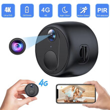 2X Cámara 4G OKAM de 3 MP con Tarjeta SIM, Monitor de Seguridad, Videocámara, Visión Nocturna, Vigilancia, Hogar Inteligente, Cámara Remota.