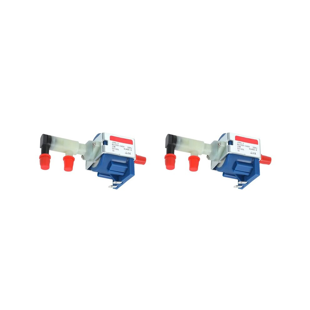 2X Jypc-3 25W Ac 220V Plunger Type Water Suction Pump,6Bar 195Cc/Min For Electromagnetic Steam-Gas Pump 6031055245195