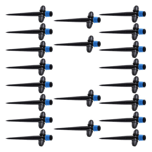 20Pcs 360 Degree Rotating Garden Watering-Double lock spring