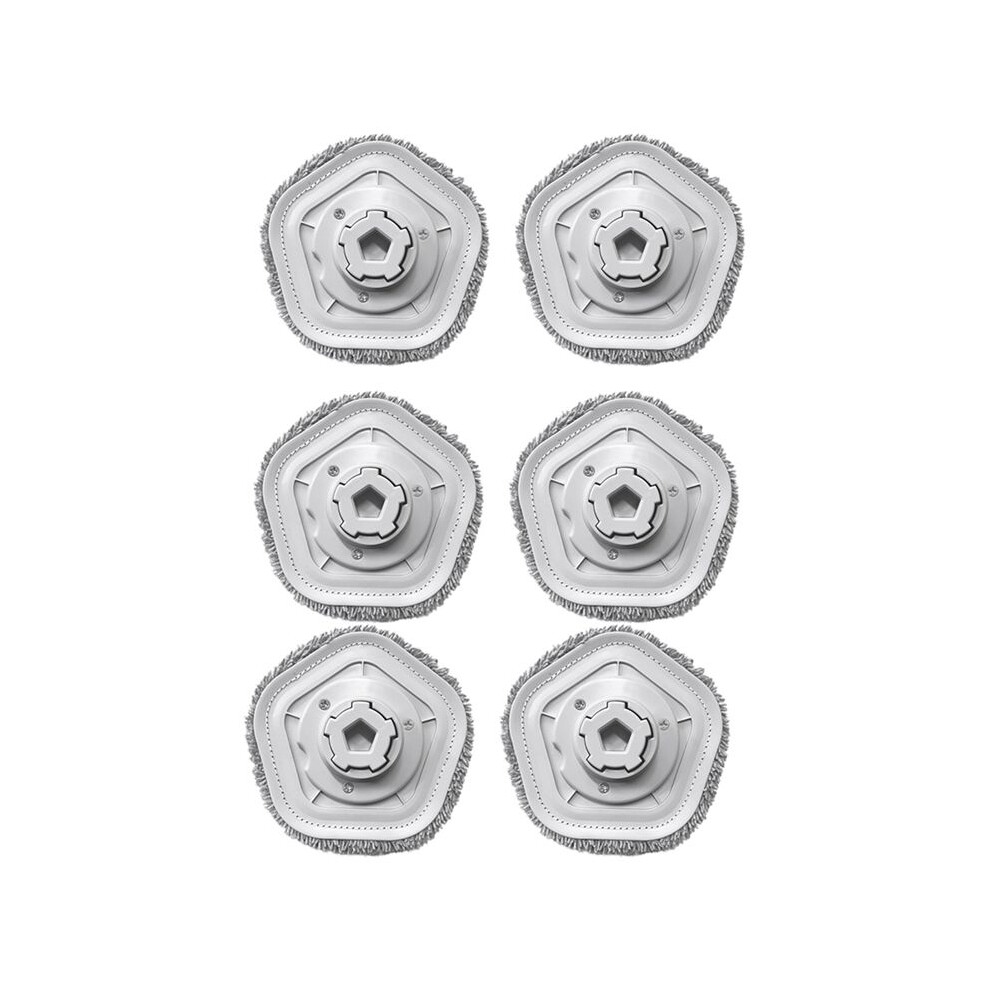 6 Pcs Mop Cloth For Bot W10 Sweeping Robot Vacuum Cleaner Accessories Replacement Parts 6031878647312