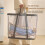 Foldable Storage Bin for Clothes Featuring Ample Room-Beige. M 6