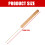 Baits Threader Fishing Tool with Wooden Handle Portable-Black 4