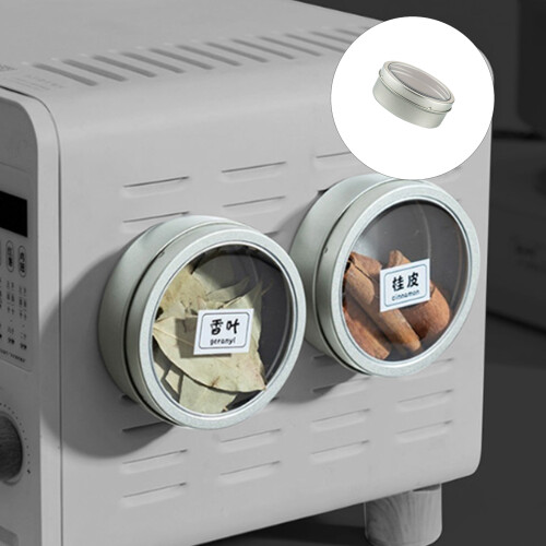 3Pcs Portable Refrigerator Spices Container Magnetic Design 1