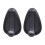 Zinc Alloy Simple Hook for Home Use Decorative High-Black 1
