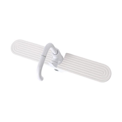 Sink Drain Mat for Kitchen, Bathroom Sink Splash-White 60cm