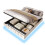 4ft6 Double Floating Bed Frame with Hydraulic Under-bed Storage 8