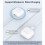 Wireless Charging Case Compatible with AirPods 4, Replacement Case for AirPods 4, Bluetooth Pairing Sync Button, Earbuds Not Included 3
