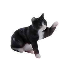 Hübsches Tiermodell aus Kunstharz im-Handaufgezogener Waschbär