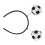 Fußball-Motto-Brille/Kopfbedeckung, elastisches-Style3 1
