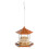 Flexible Acrylic Bird Food Distributor Suitable For Both-brown 1