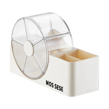 Desktop Organizers Case Haaraccessoires Organizers- Romig geel