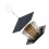 ABS Plastic Flexible Wild Bird Dispenser Featuring Large-Black 1