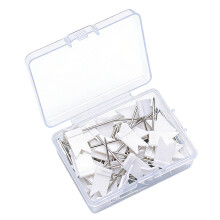 Push Pins Marker Pins Set With Clear Case Perfect For-White