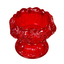 Stylish Glass Lighting Support With Historical Eight Holy-Red