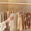 Space Saving Scarf Display Rack with Rotating-bright silver 3