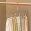 Space Saving Scarf Display Rack with Rotating-bright silver 7