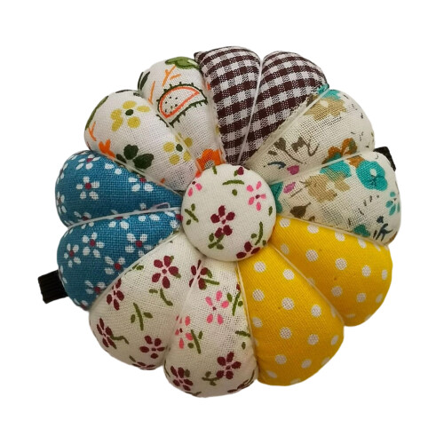 Portable Pumpkin Shape Pincushions For Crafting Featuring-1