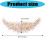 Delicate Waved Pattern Rhinestones Hair Accessory For Bridal 3