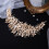 Delicate Waved Pattern Rhinestones Hair Accessory For Bridal 6