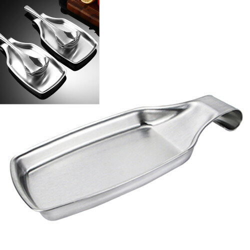 Modern Spoon Rest For Kitchen Cooking Utensils Stand-Black 2