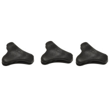 120Pcs Camping Tent Awning Rope Fastener Adjuster Non-Slip Wind Rope Buckles Triple-Cornered Cord Tightener Stopper