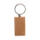 100 Blank Wooden Keychain Rectangular Engraving Key ID Can Be Engraved DIY 2