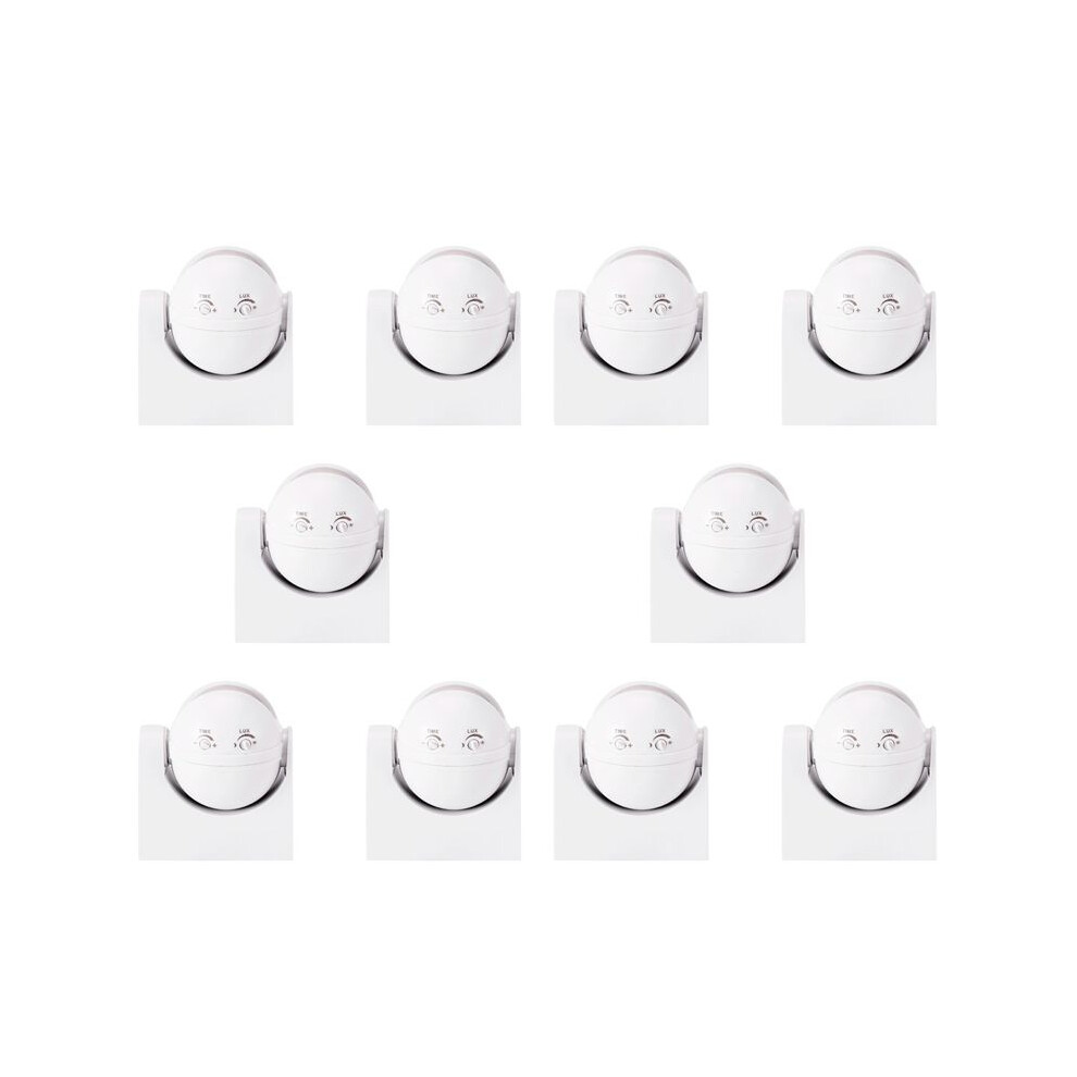 10X 110V-240V Outdoor Ip44 180 Degree 50/60Hz Security Pir Motion Movement Sensor Detector Infrared Motion Sensor 6034214899093