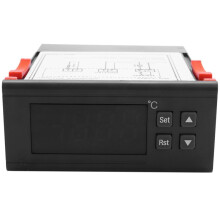 6X 220V/30A Digital Temperature Controller Rc-114M Thermostat Relay Output -30-300 Degree with Ntc Sensor