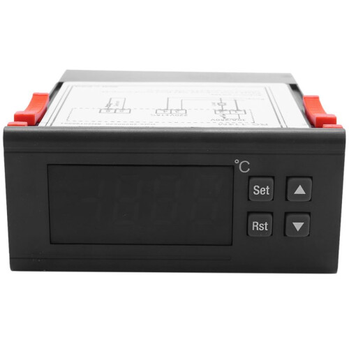 6X 220V/30A Digital Temperature Controller Rc-114M Thermostat Relay Output -30-300 Degree with Ntc Sensor
