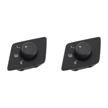 2X Car Adjust Knob Side Mirror for 2001-2010 6Q1959565D 6Q1 959 565D 565H