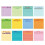 360 Sheets Fluorescent Color Adhesive Note Paper Pocket-1 1