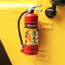 8Pcs Simulation  Fire Extinguisher for 1/10 RC Crawler Car Axial SCX10  TRX4 RC4WD D90 Decoration Parts,Red