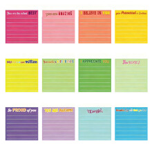 360 Sheets Fluorescent Adhesive Note Square Shaped Notepads-2