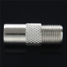 60 Stueck Gerade Metall F Typ Weiblich Zu TV PAL Maennlich RF Stecker Adapter