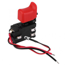 2X Schwarz Einstellbarer CW / CCW Auslöser für Elektrische Bohrer 7.2V-24V  Schalter