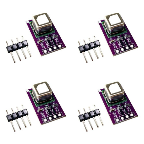 4X SCD40 Gas Sensor Module Detects CO2 Carbon Dioxide Temperature and Humidity 2 in 1 Sensor 1