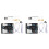 2 Set AC105-235V Amplifier  High Power Supply Soft Start Board Light Touch Double Temperature Control Overheat,B 1
