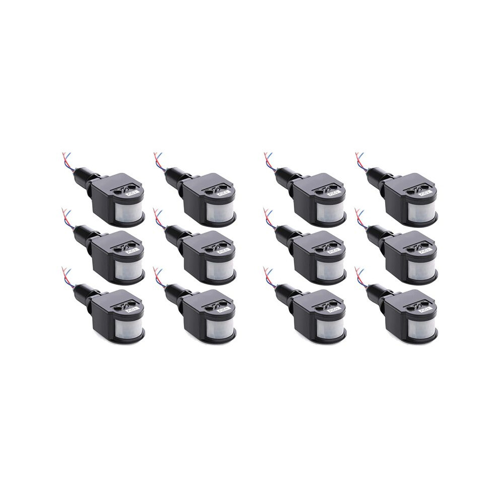 12X 12V Motion Sensor Pir Sensor Automatic Infrared Sensor Motion Detector Light Outdoor Pir 6031394907785