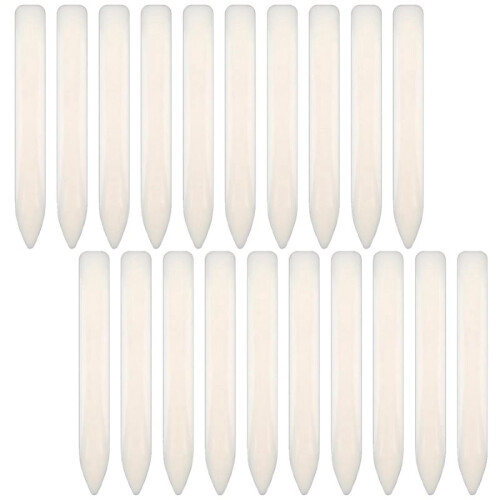 100 Pack Bone Folder Tool, Plastic Bone Folder Crafts Scoring Folding Creasing Paper Crafting Scrapbooking Tool 1