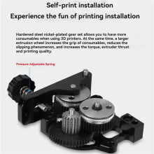 2X Conjunto de Engrenagens de Alta Precisão para Acessórios de Extrusão HGX-Extruder BMG com Mecanismo de Redução