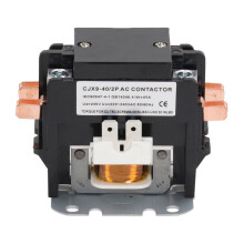 Air Conditioner AC Contactor 40A 2P Replacement with Silver Alloy Contact Power Distribution Control Appliances 220V