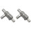 2X Coffee Machine Steam Valves Adapter Coffee Machine Adapter Two Way Control Valves 1