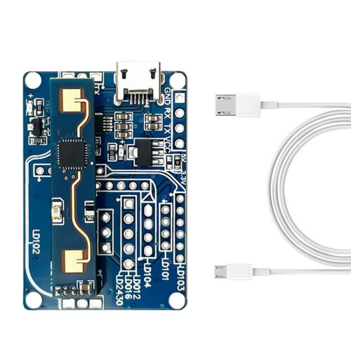 LD2410B 24GHz  Human Presence Sensing Module with BT+ Test Board 5V LD2420 Millimeter Wave Motion Sensor