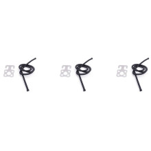 3X Scuba Diving SS Plate Hook with Bungee for Backmount Sidemount BCD and Dry Suit