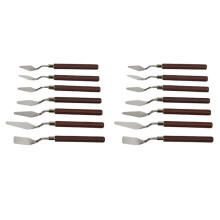 14 Pcs Oil Painting Knife Set Oil Painting Shovel Oil Painting Palette Knife Oil Acrylic Painting Tools for Color Mixing