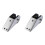2X Marine Edelstahl Boot Bogen  Roller Halterung Rollen für Yacht (Schwarz) 1